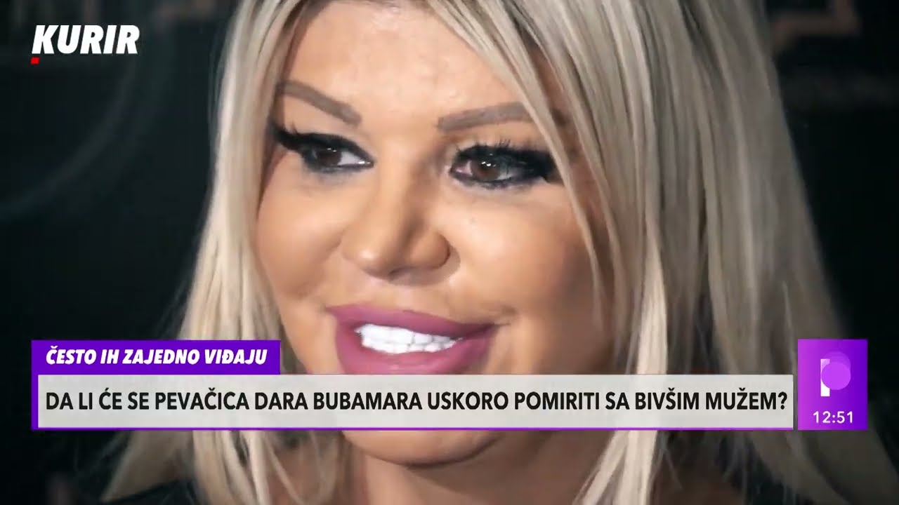 PONOVO ZAJEDNO??? Da li će se pevačica Dara Bubamara pomiriti sa bivšim mužem?