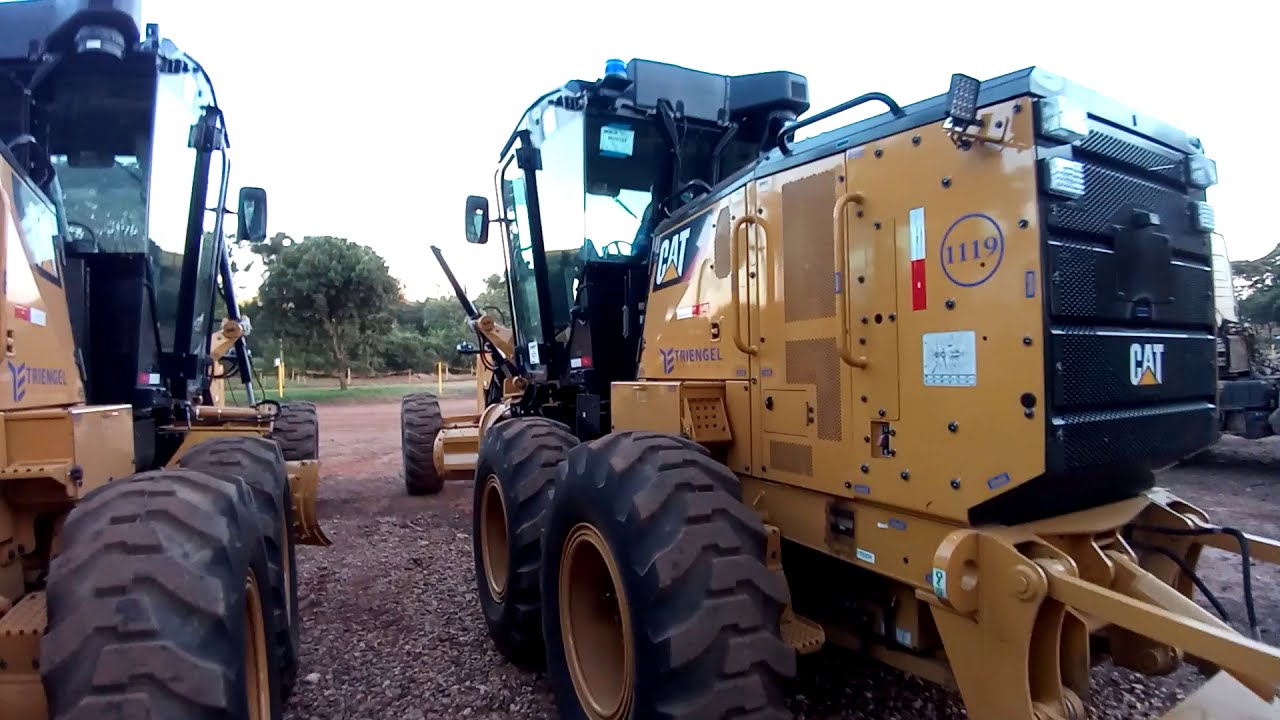 Motoniveladora caterpillar 120 e oque eu notei de diferença entre as outras