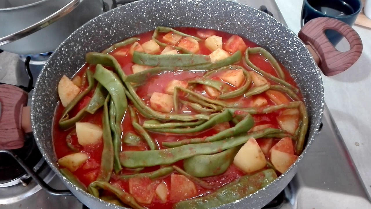 RICETTA SANA FAGIOLI VERDI E PATATE