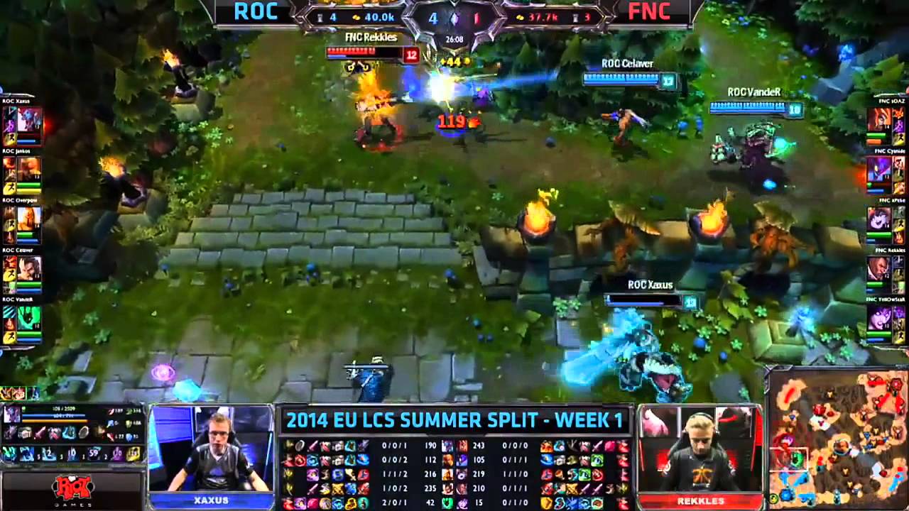 Overpow with the clutch save! Roccat vs Fnatic EU LCS