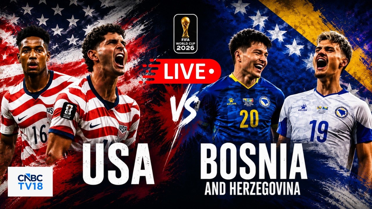 🔴USA vs Bosnia-Herzegovina LIVE: FIFA World Cup Round of 32 Match | Christian Pulisic | USMNT | N18G