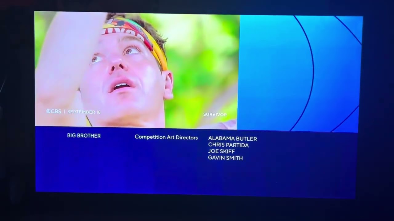 CBS Split Screen Credits (August 11th, 2024)
