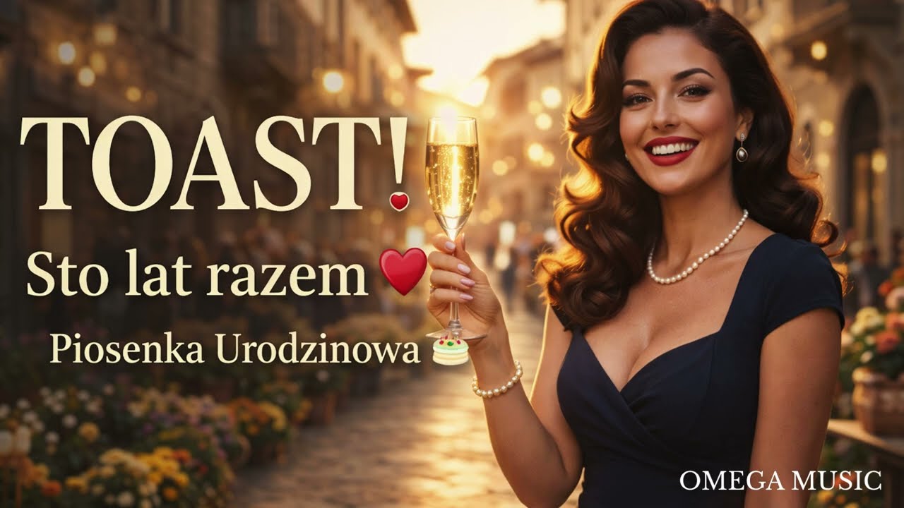 TOAST! 🍷 Sto lat razem | Piosenka Urodzinowa