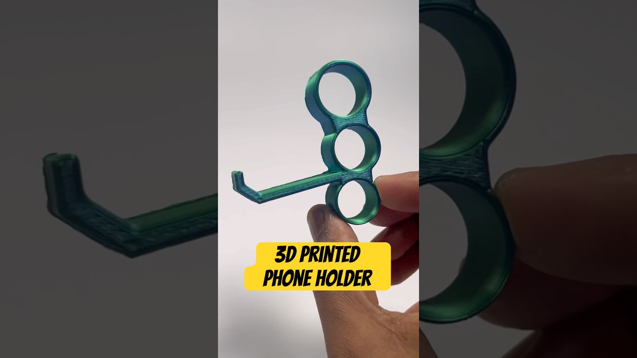 Phone holder and Phone Stand 3D printed #bambulab