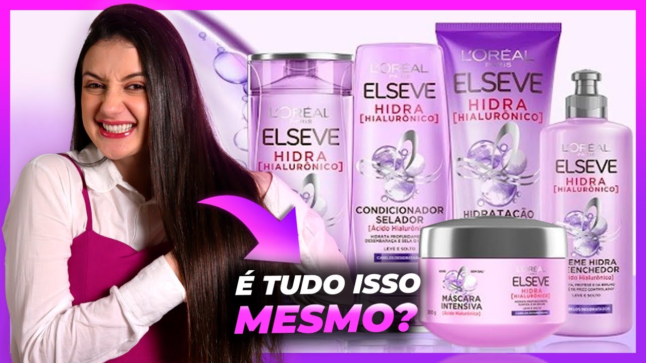 ELSEVE HIDRA HIALURÔNICO (Resenha): Testei a Linha Completa!!!
