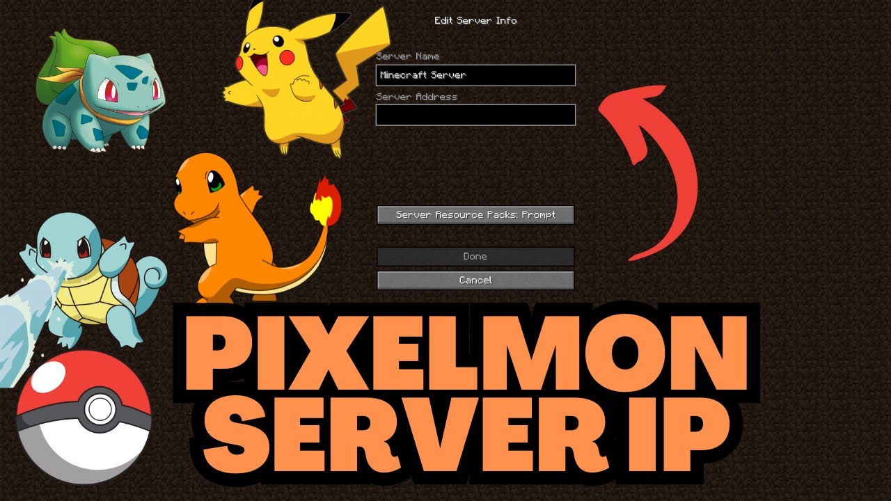 Minecraft Pixelmon Server IP 2024