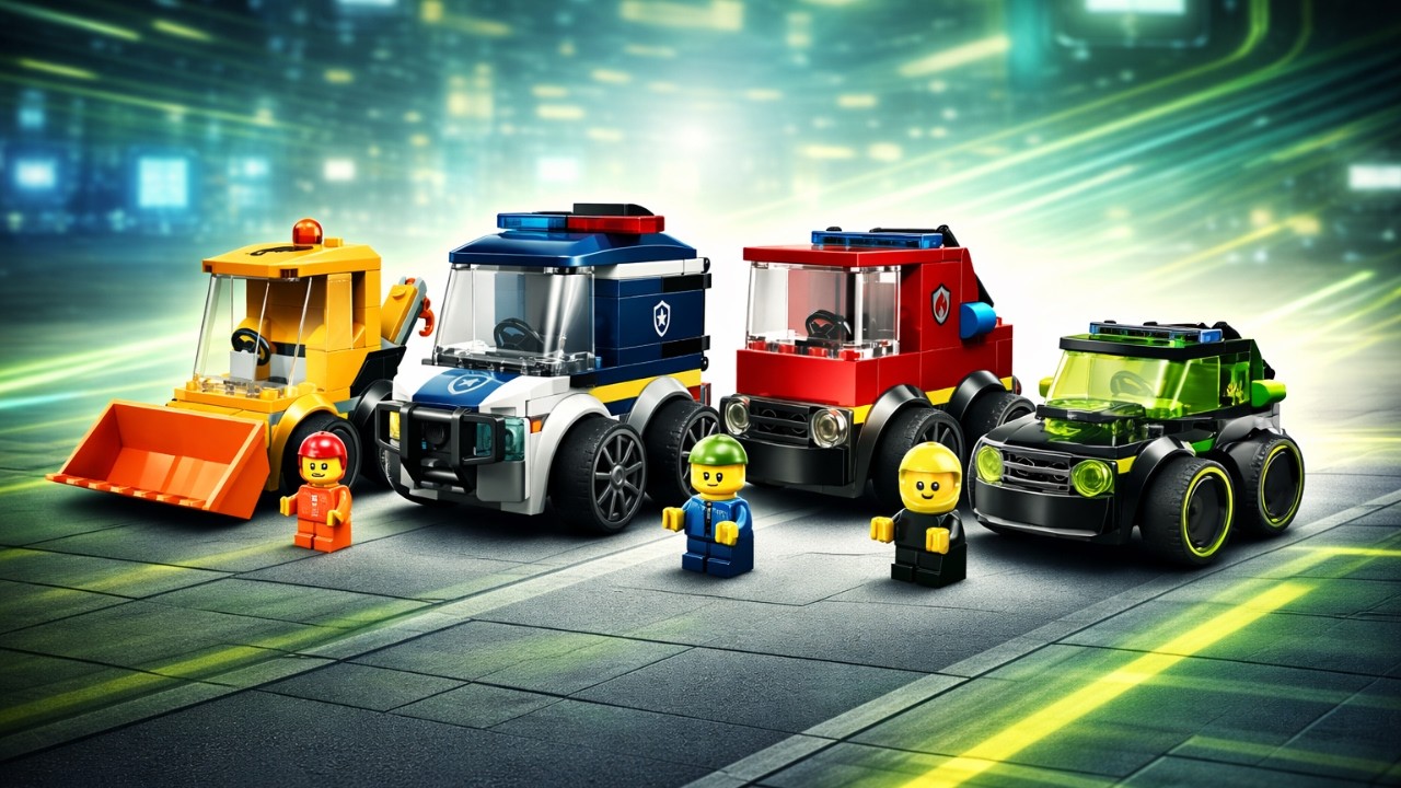 Подборка самых быстрых сборок LEGO City Rides | LEGO 2026 Builds