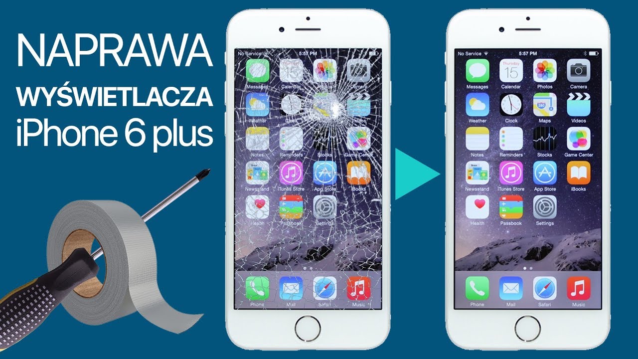 Jak wymienić wyświetlacz w iPhone 6 plus?