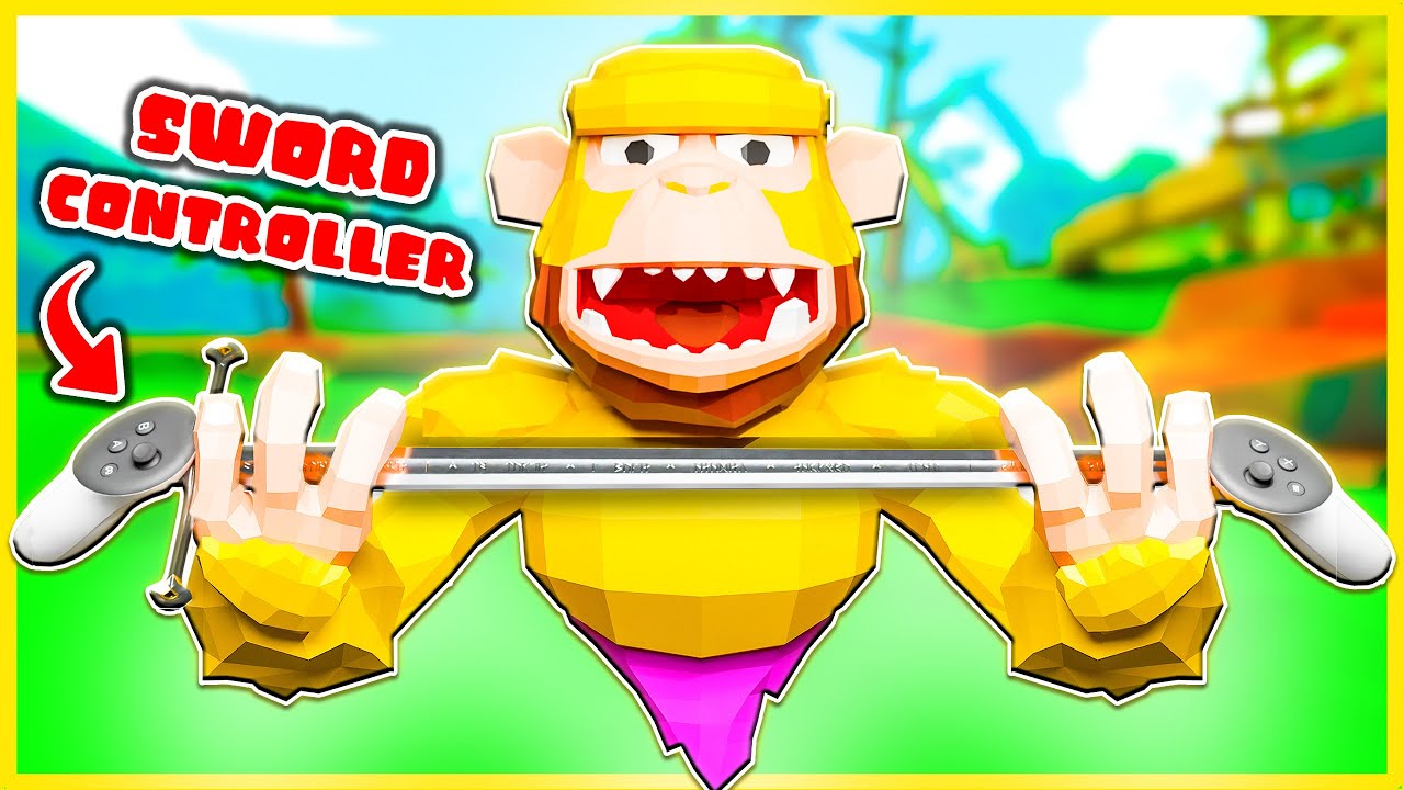 Я играл в UG VR с помощью контроллера SWORD!
