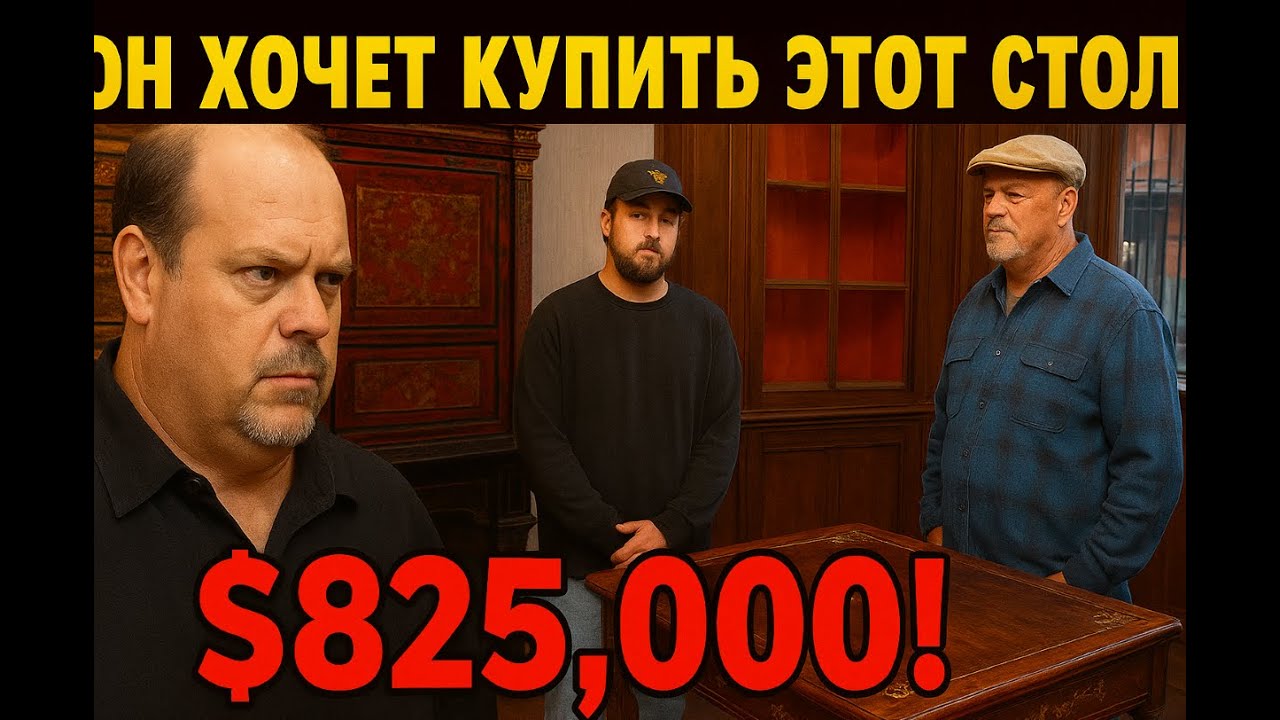 РИК ПРИЕХАЛ В БЕЛЬГИЮ ЗА СТОЛОМ ЗА 825,000$
