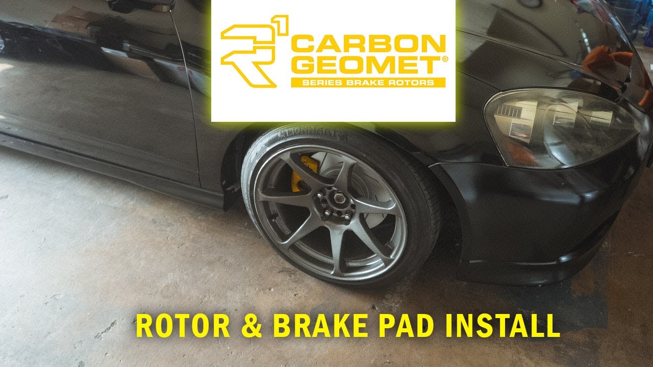 R1 CARBON GEOMET ROTORS AND BRAKE PADS FOR THE RSX