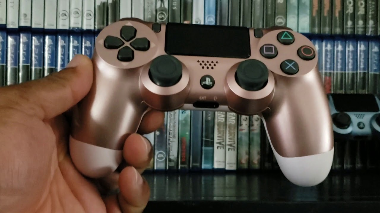 PS4 ROSE GOLD CONTROLLER UNBOXING