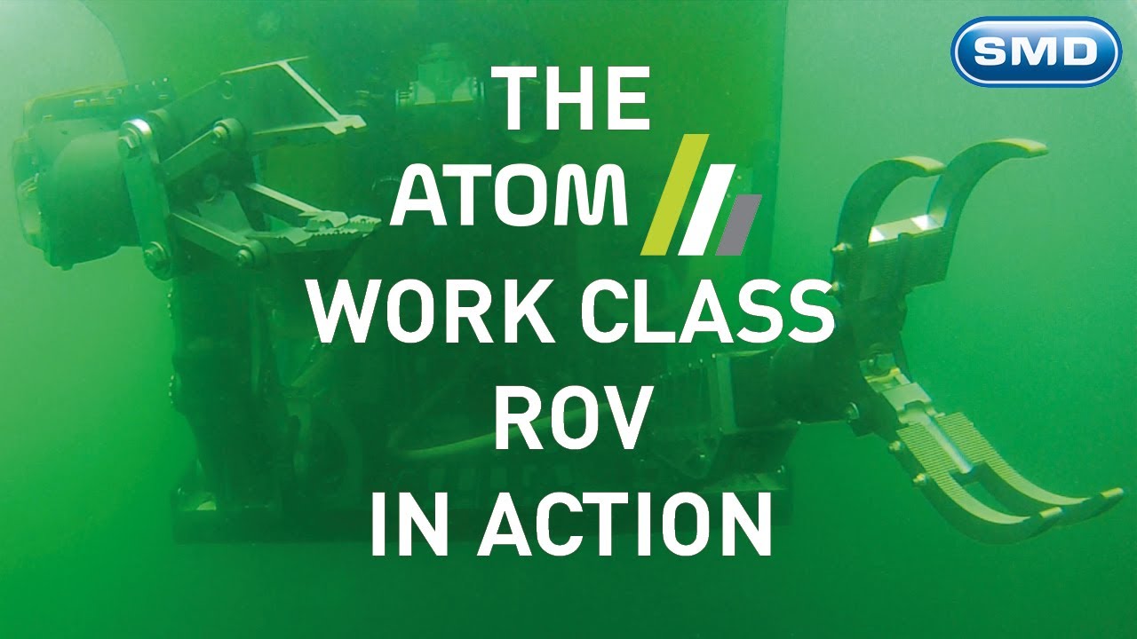 SMD's ATOM Work Class ROV in Action