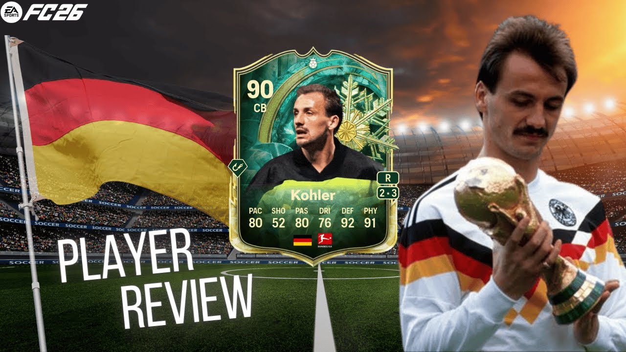 90 JURGEN KOHLER WINTER WILDCARD HERO PLAYER REVIEW | FC 26 ULTIMATE TEAM