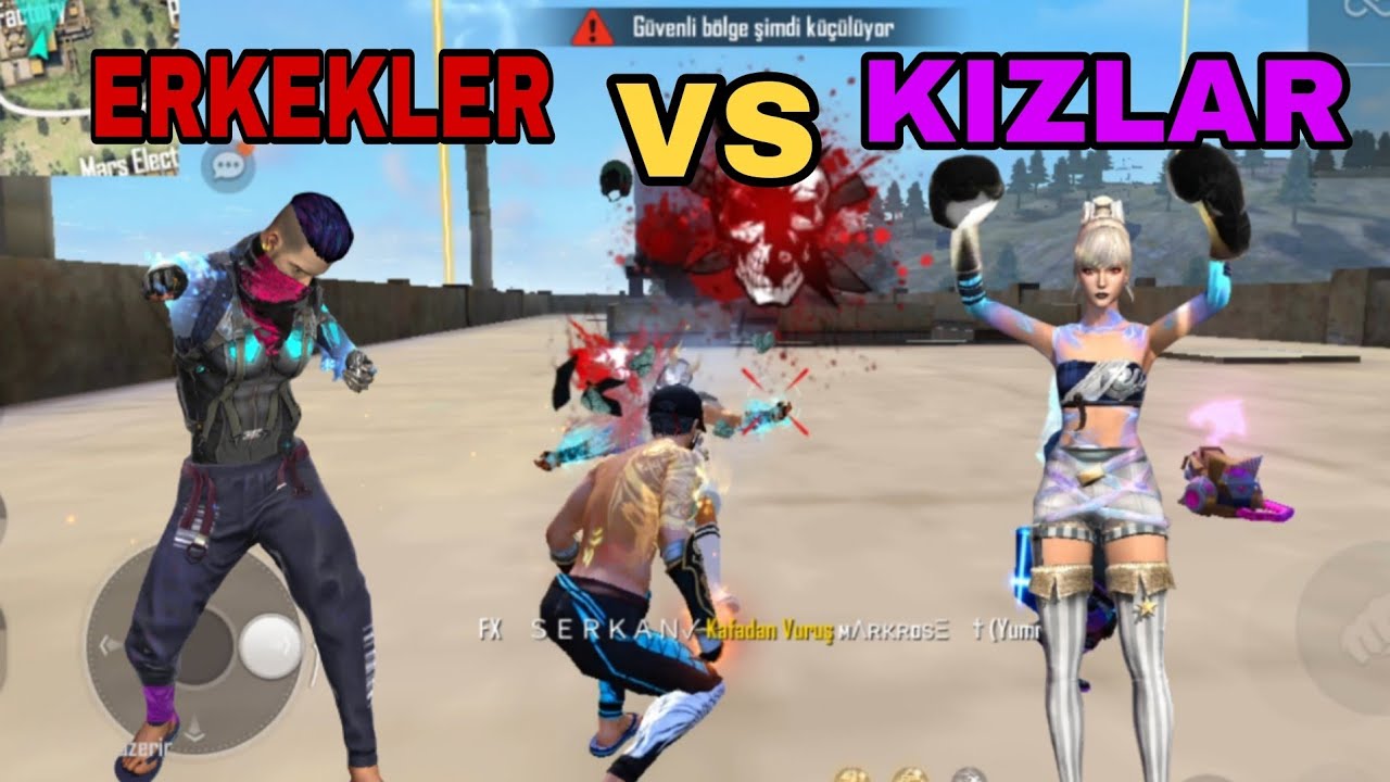 BENİM TAKIM VS EŞİMİN TAKIMI FACTORY YUMRUK ! Free Fire