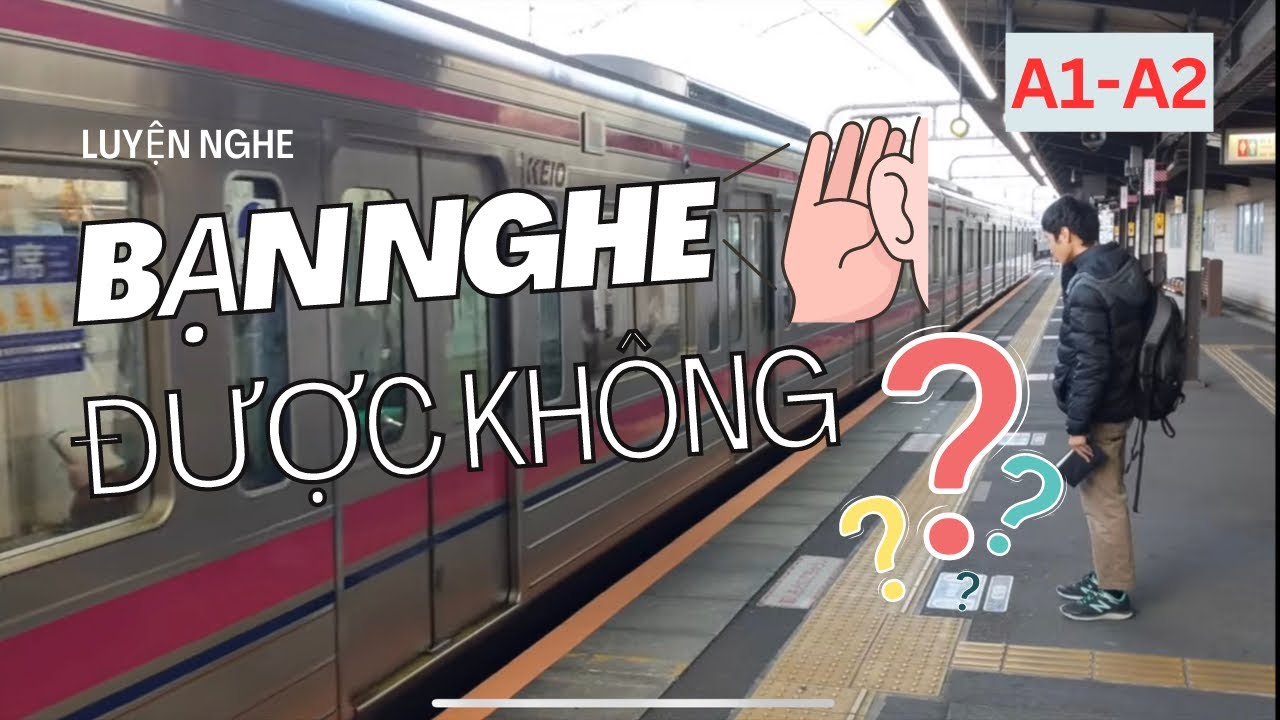 15 PHÚT LUYỆN NGHE TIẾNG ĐỨC - Ở NHÀ GA TÀU - Các trường hợp thông dụng 😂