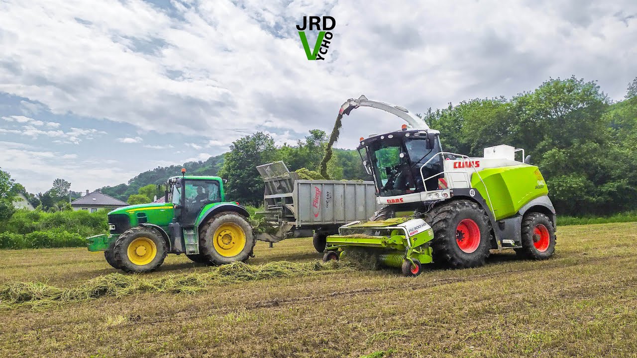 CLAAS Jaguar 940 | John Deere 6155M, 6120M , 6930, 6920, 7530 premium | 3x Fliegl, 2x Liaz