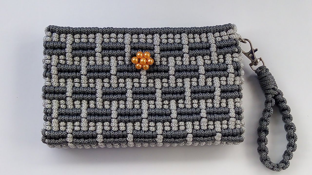 Tutorial Dompet motif kotak kotak terbaru