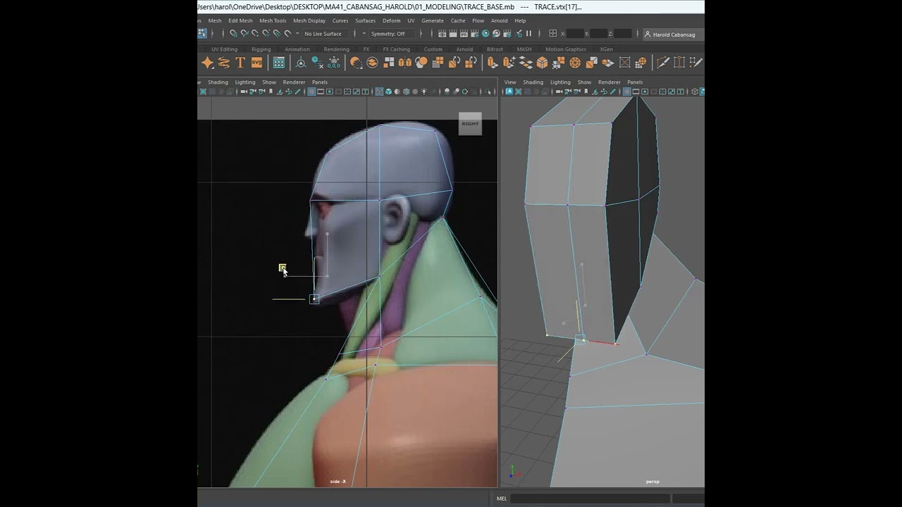 Character Modeling Part 04