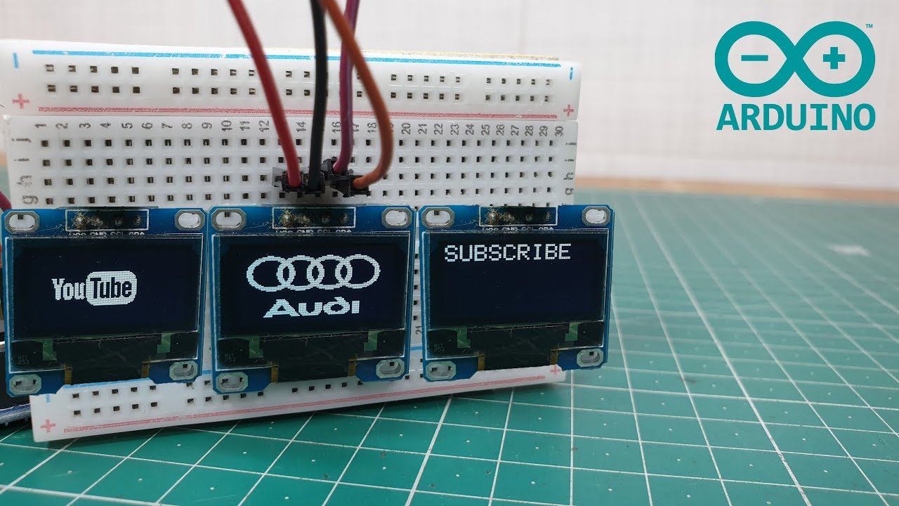 Графический OLED-дисплей Arduino Bitmap