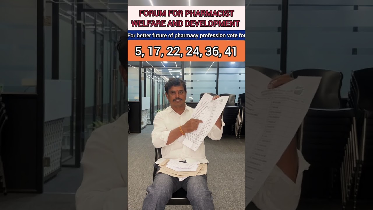 Ap pharmacy council elections voting process #elections #trendingshorts #ytshort #pharmacycouncil