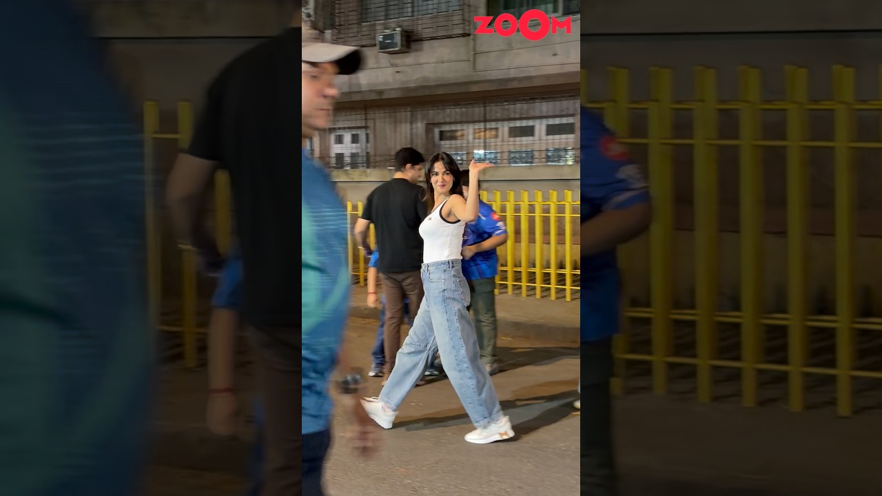 Sonal Chauhan ARRIVES at IPL 2026 KKR vs MI Match #shorts #sonalchauhan