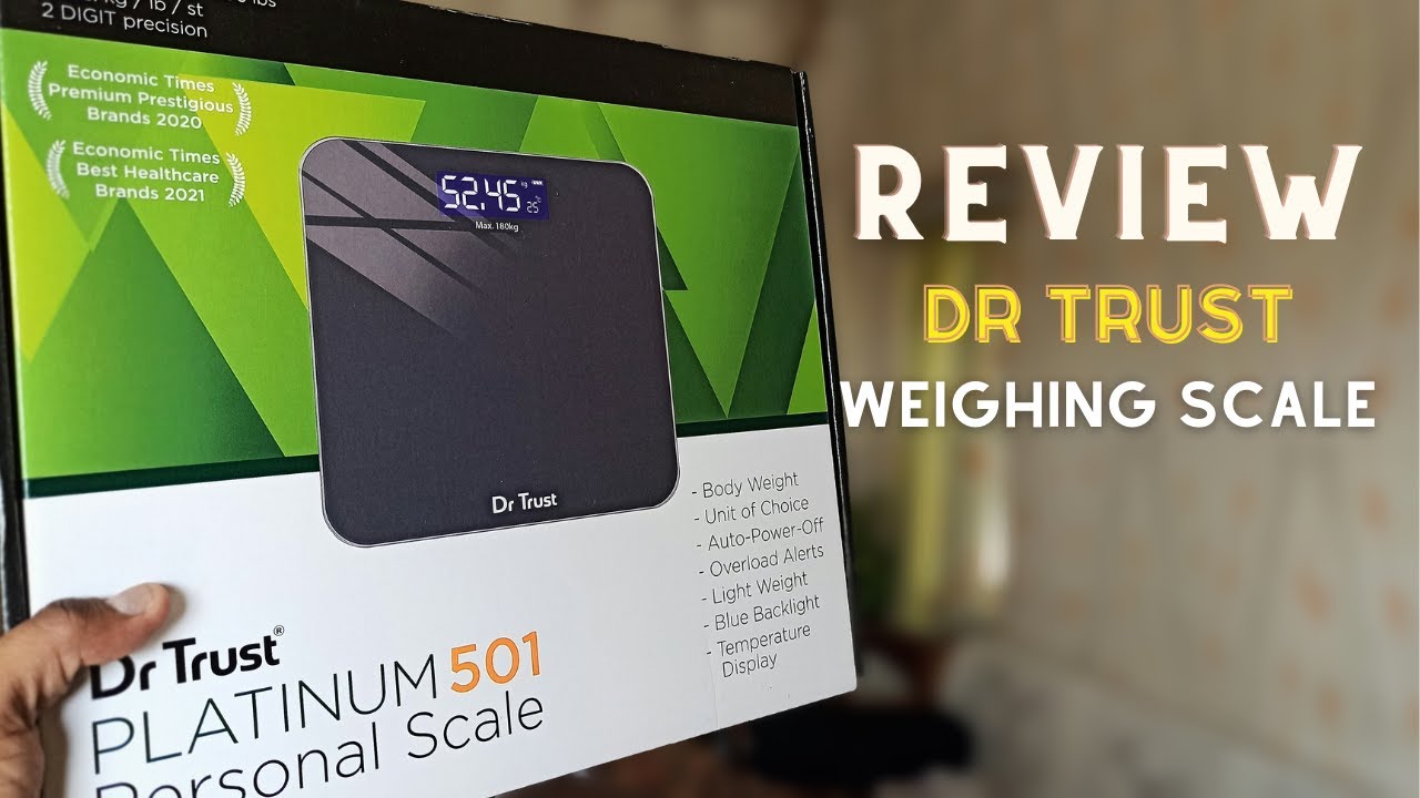 Dr Trust Platinum 501 Personal Scale - Review #personalcareproducts