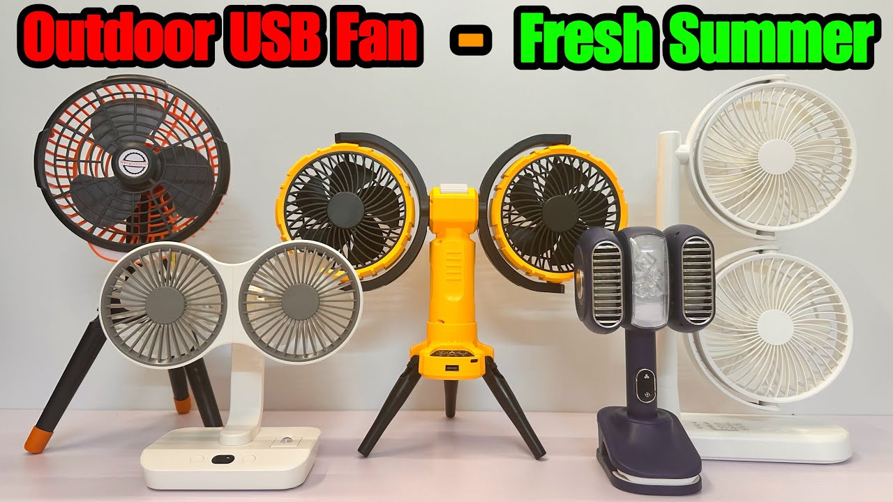 Mini USB Fan Outdoor - Air Conditioner Water Spray Fashion Fan | Unboxing And Review | Fresh Summer
