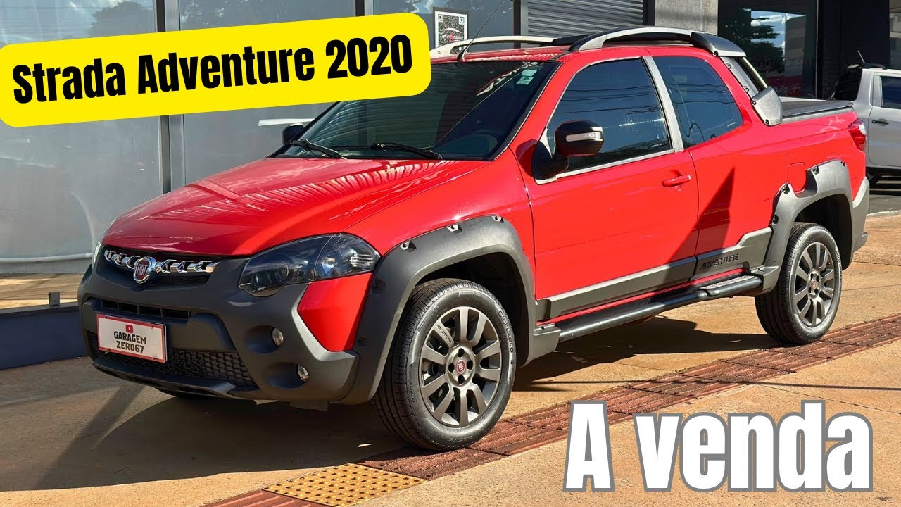 Fiat - Strada Adventure 1.8 Cabine dupla 2020 à venda!