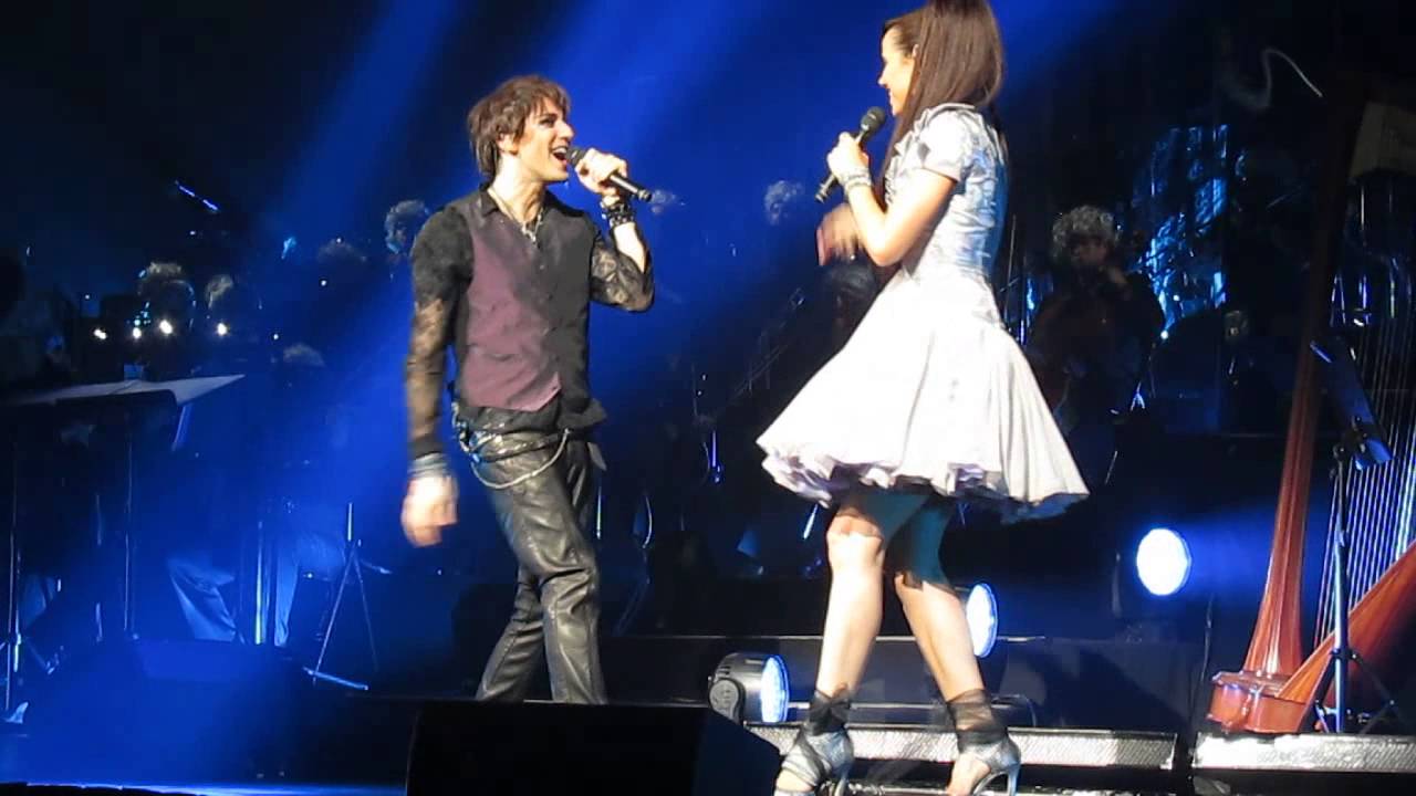 Mikele Loconte, Melissa Mars - Je Danse Avec Les Dieux (Mozart L'Opera Rock Le Concert, 27/09/2014)