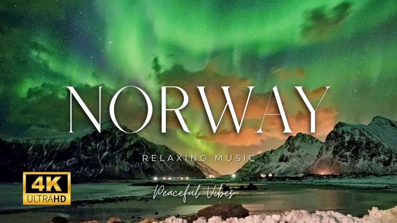 Norway in 4K | A Cinematic Journey Through Nordic Beauty | Scenic Relaxation Peaceful Vibes