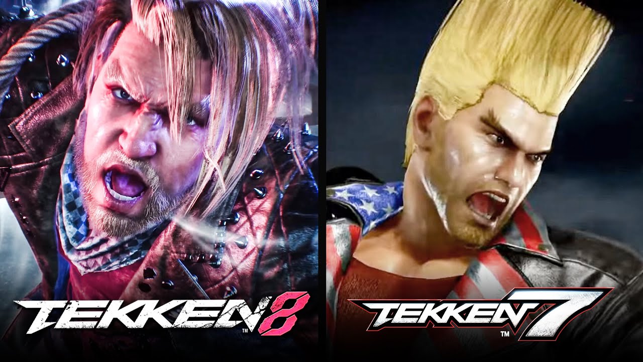 Tekken 7 VS Tekken 8 Rage Art Comparison (No Commentary)