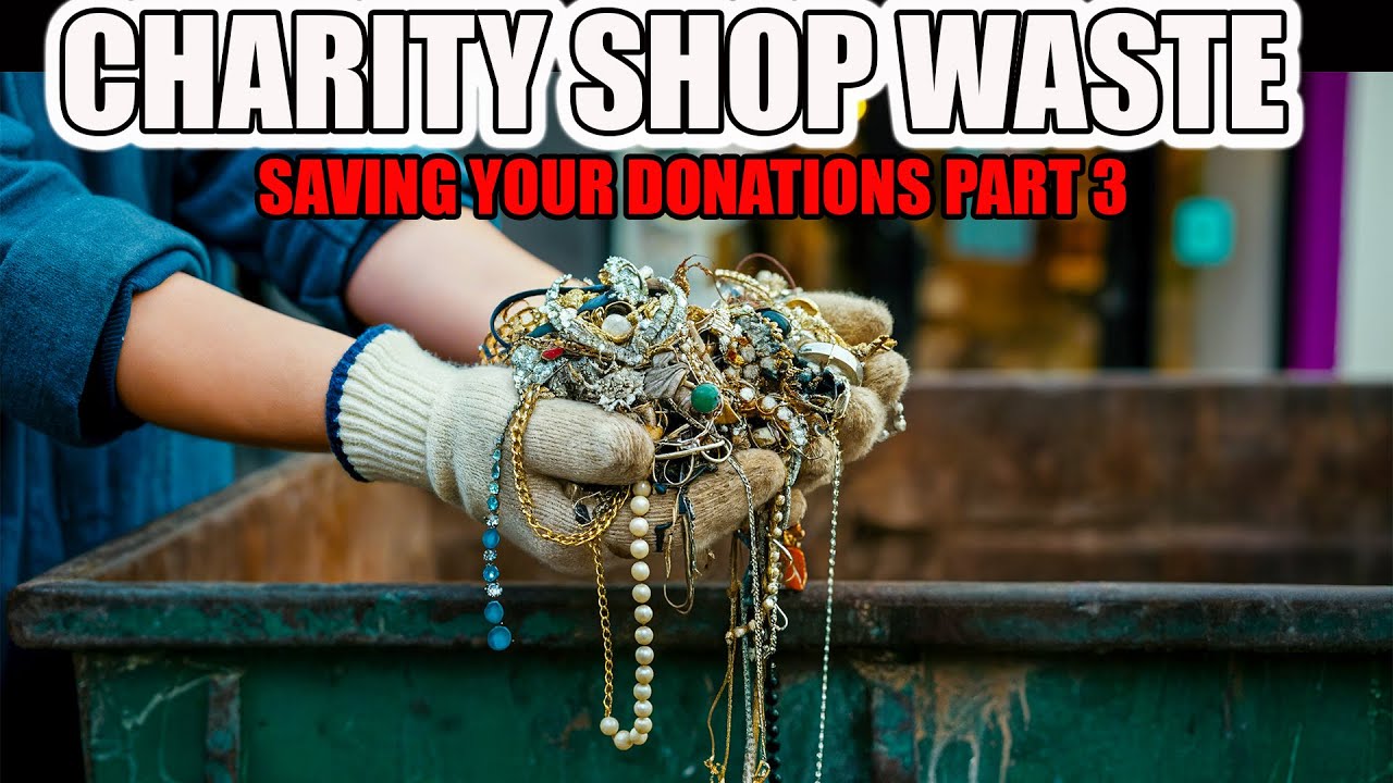 😲 DUMPSTER DIVING UK CHARITY SHOPS PART 3 YOU WON'T BELIEVE IT😲