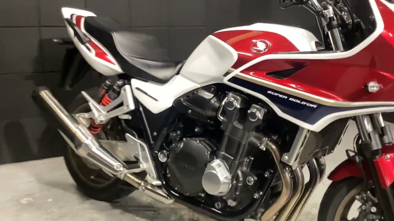CB1300SF　大排気量らしいサイズ感と迫力のスタイルが魅力のロードスポーツモデルです！【エンジン始動動画】