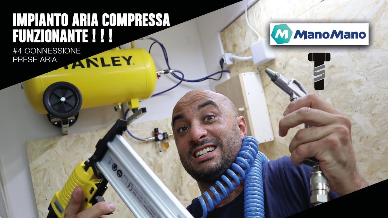 Impianto ARIA COMPRESSA #4 - Realizzazione punti aria e connessione impianto