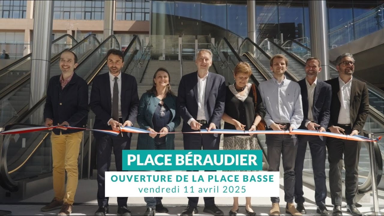 Ouverture de la place basse Béraudier