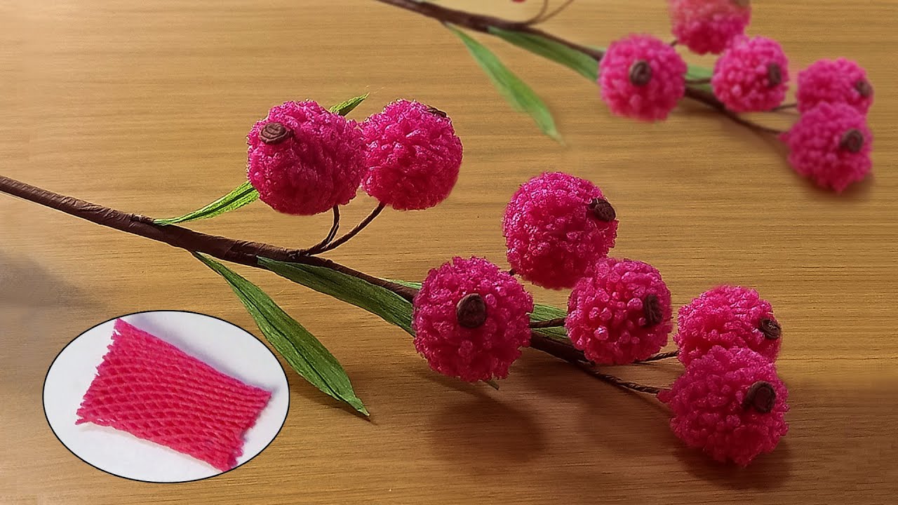How to Make Flower Using Fruit Foam Net | DIY Foam Flower with Net Fruit Bag