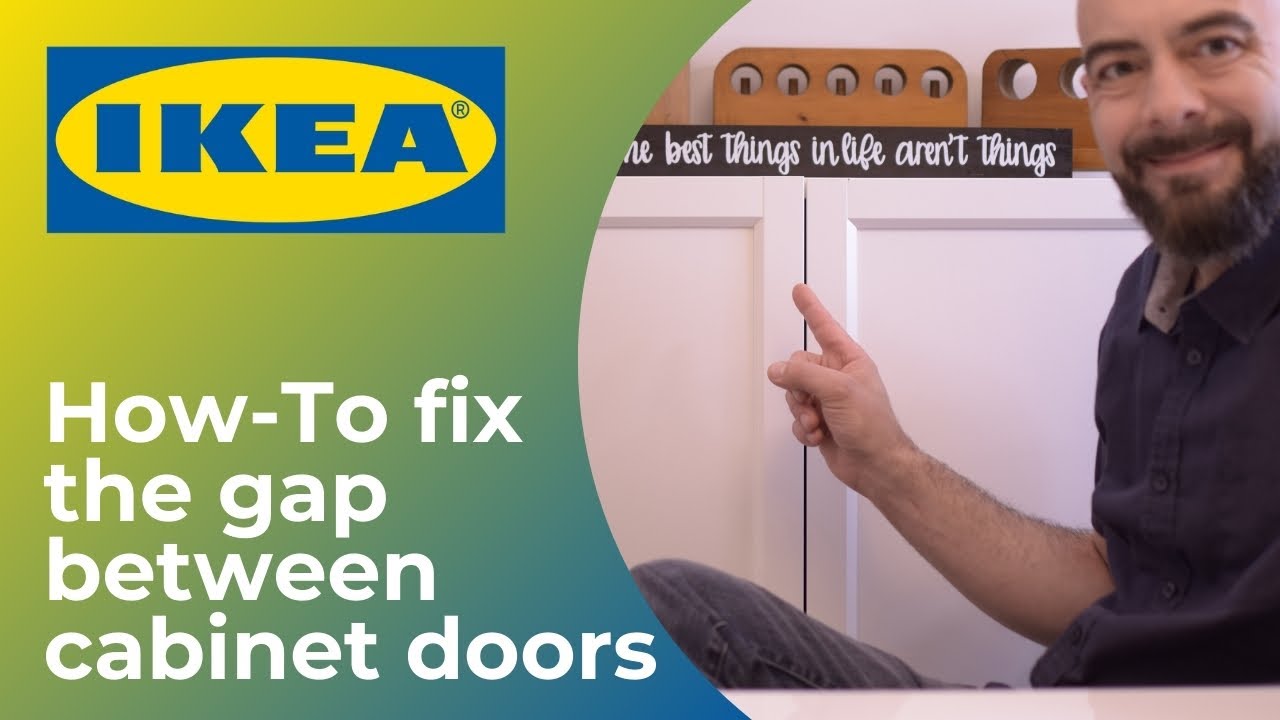 Как выровнять дверцы шкафов | Книжный шкаф Билли от Ikea
