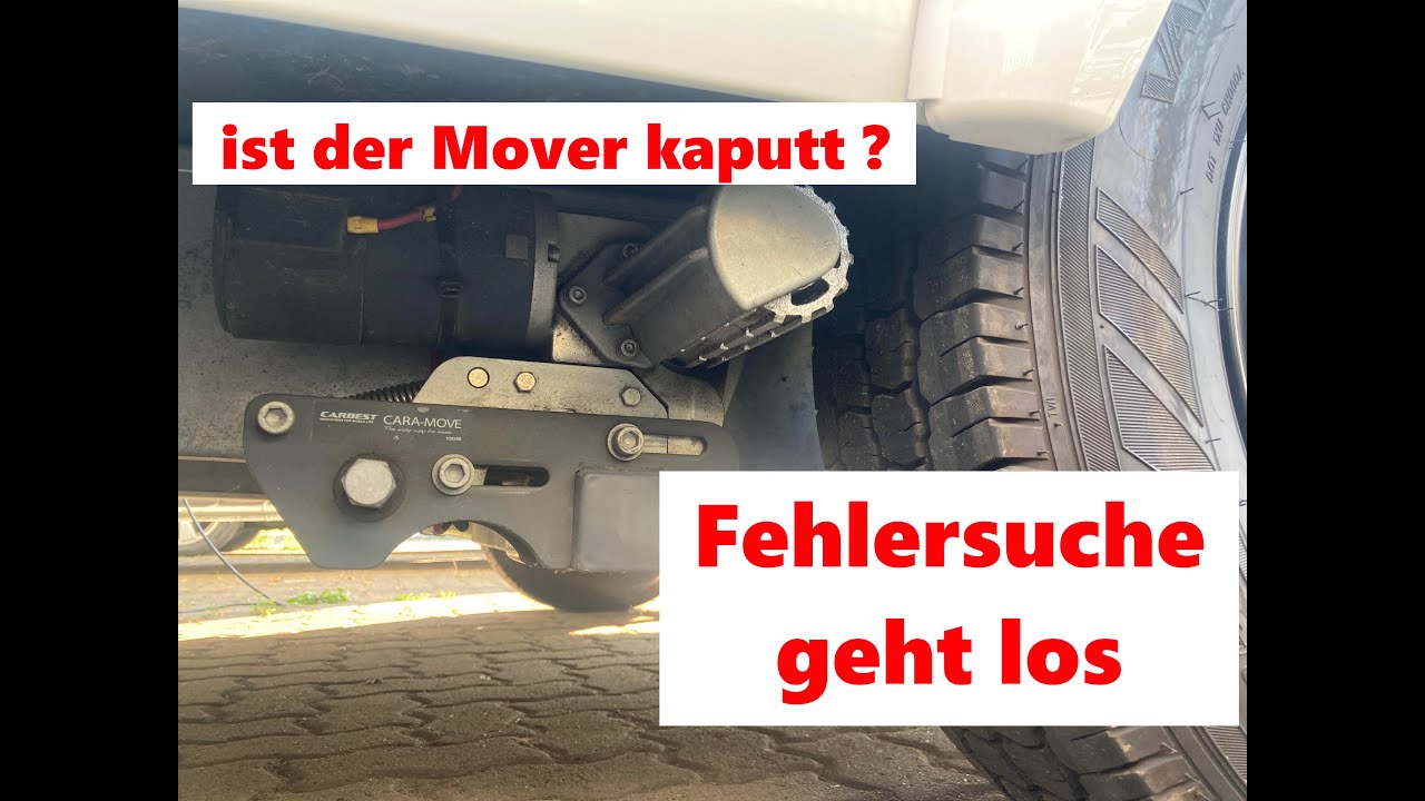 Fehlersuche am Carbest Cara-Move Wohnwagen Mover Rangierhilfe  #34