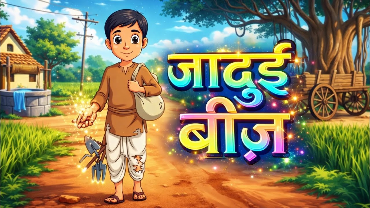 The Magic Seed Story |  जादुई बीज की कहानी | ईमानदारी का फल |  #moralstories #video #magicseed 