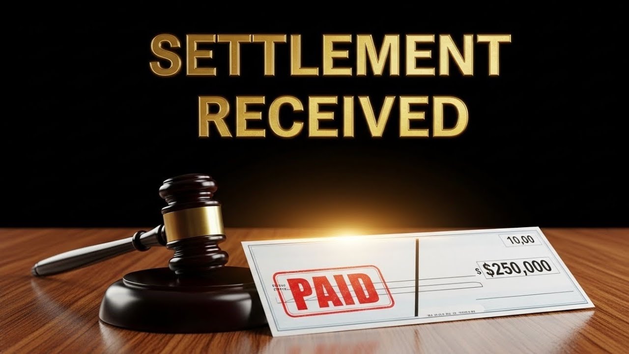 GOD SAYS: "I Have Issued A Settlement Check In Your Name!" ⚖️📝 (Court Ruling)