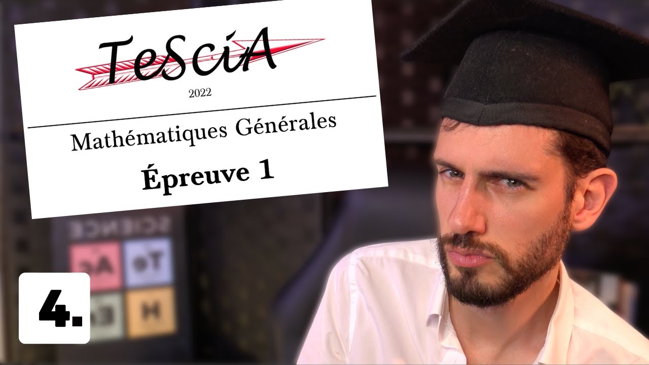 Je corrige le Tescia 2022 : Des probabilités !