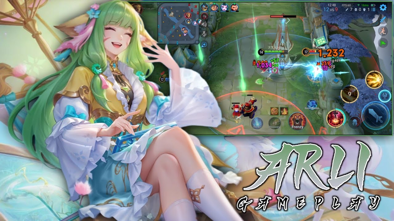 Gameplay New Free Skin Arli X Fox Spirit Matchmaker | Honor Of Kings
