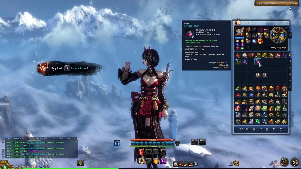 Blade & Soul 10.000 Gold ?  Open 300 Windrest Bundle