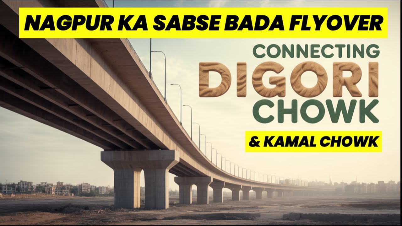 🛑 Nagpur ka सबसे लंबा Flyover 😨  Baidyanath se KDK तक का work कितना baki है?