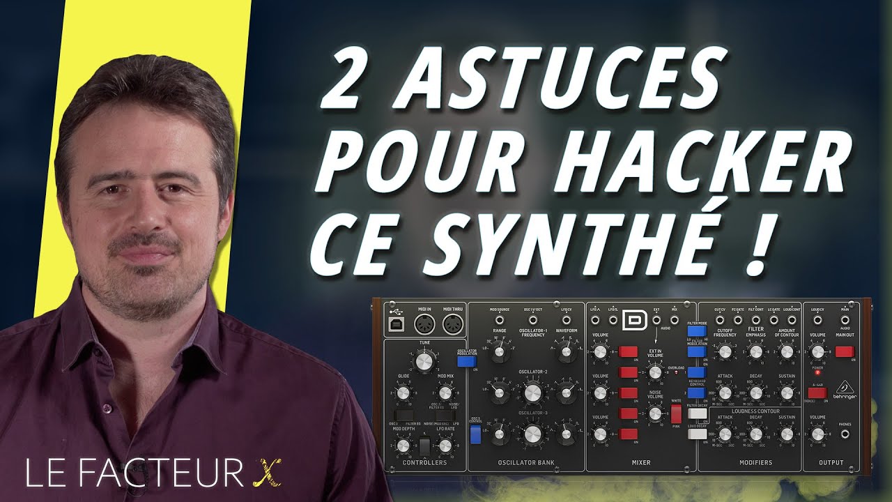 2 astuces pour hacker ton synthétiseur soustractif (Model D / Minimoog) !