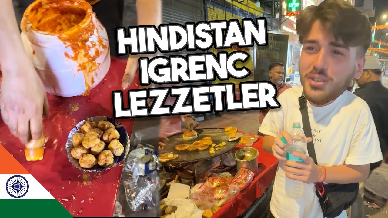 HİNDİSTAN SOKAK LEZZETLERİNİ DENEDİM VE ZEHİRLENDİM😁 • 113🇮🇳