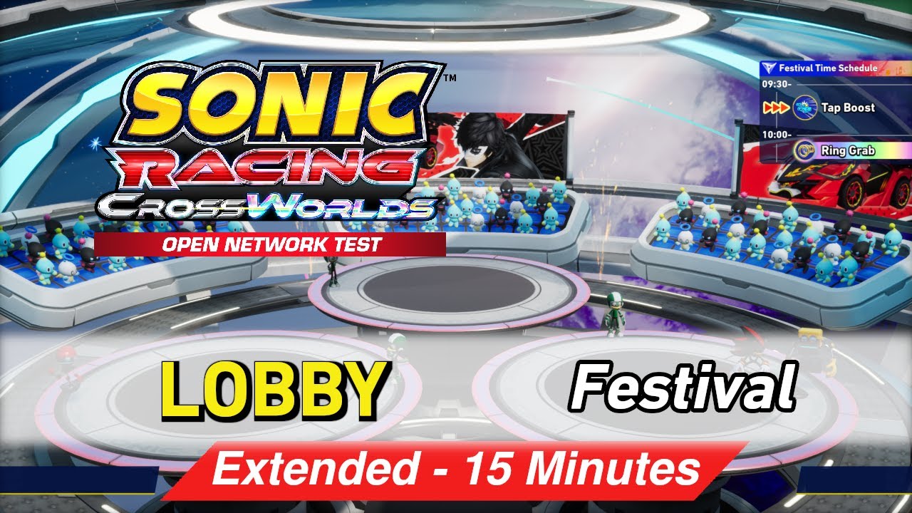 Lobby [Festival] Extended - Sonic Racing CrossWorlds OST