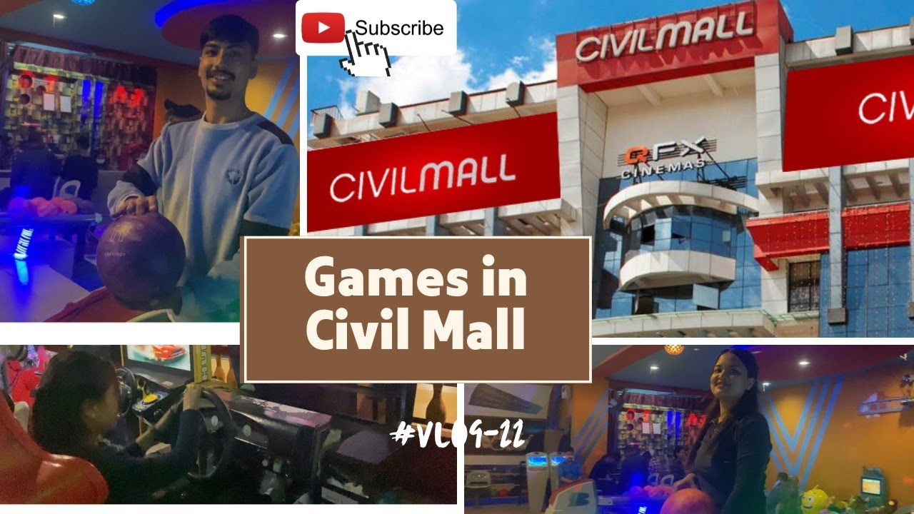 Bowling garna sikdai sikaudai🤭😍 [Nepali Couple Vlogs] Civil Mall, Kathmandu 🌻