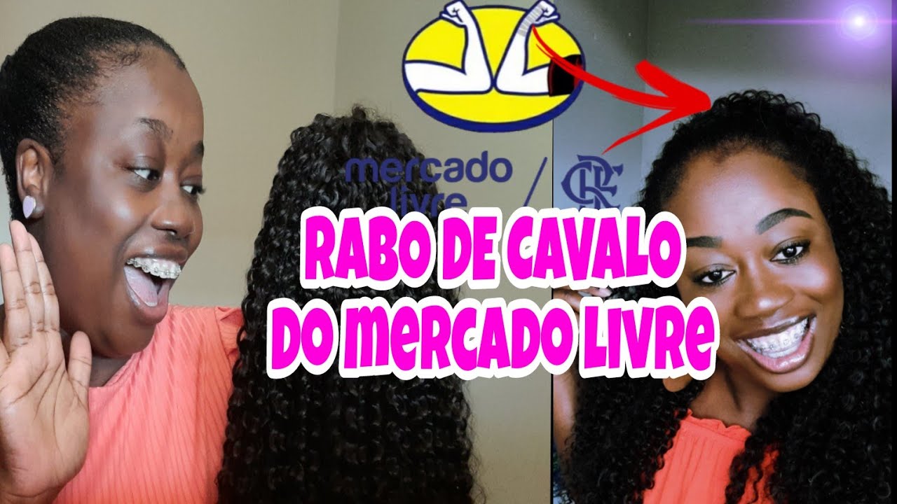 MUDEI O VISUAL/ COMO COLOCAR RABO DE CAVALO FASHION CLASSIC